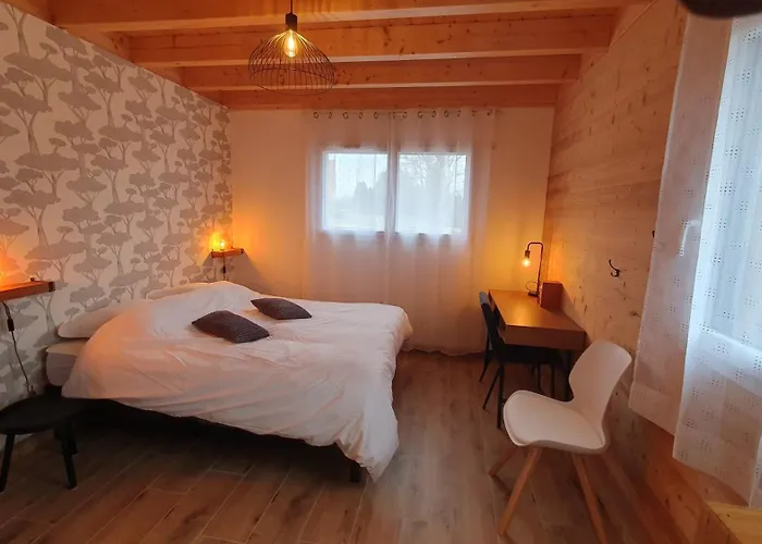 Horská chata L'echappee Nature 4 Etoiles Sauna *