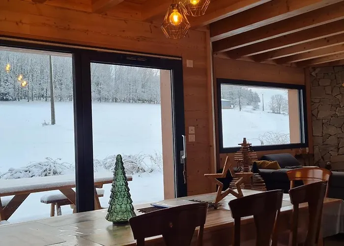 L'echappee Nature 4 Etoiles Sauna Horská chata *